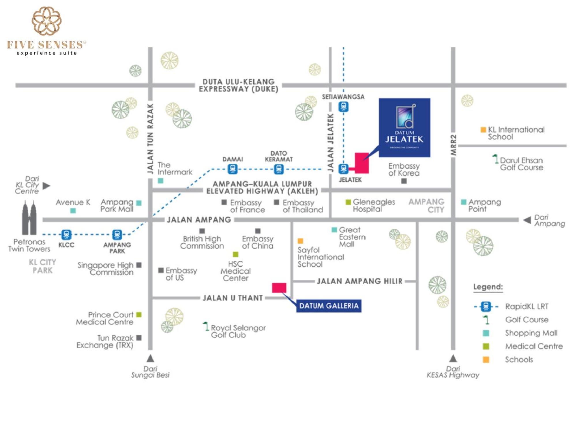 Datum Jelatek Residence, Klcc Kuala Lumpur Exteriör bild